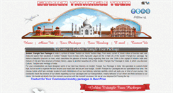 Desktop Screenshot of goldentriangletourpackage.com